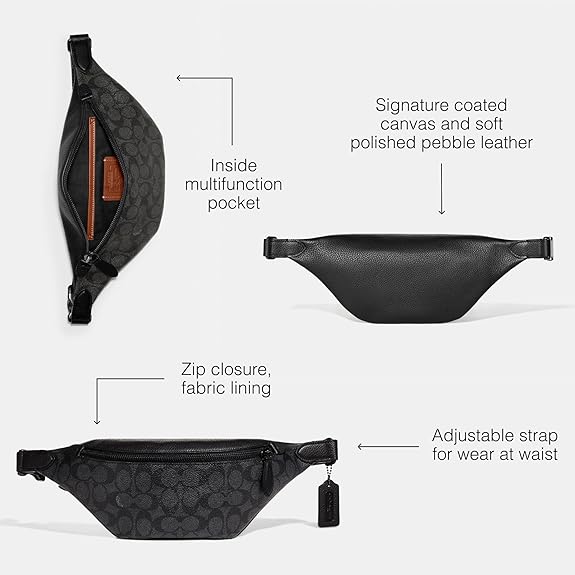 Warren Mini Belt Bag In Signature Canvas