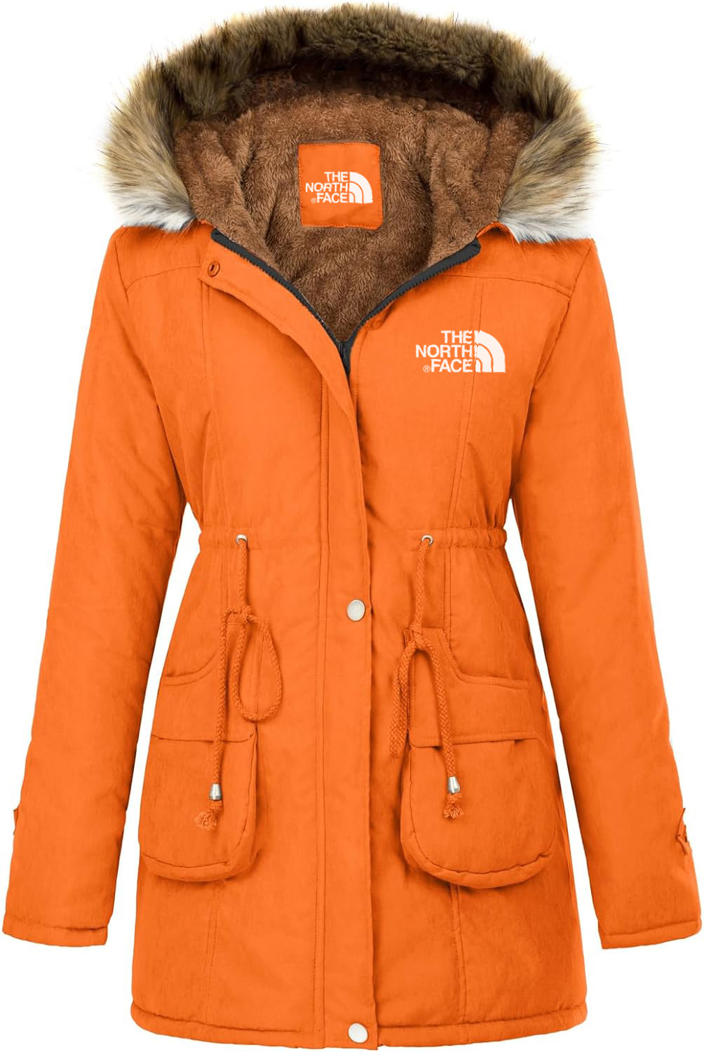 Parka invernale da donna in lana