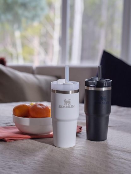 Stanthtley Quencher H2.0 FlowState Stainless Steel Vacuum Insulated Tumbler with Lid and Straw for Water, Iced Tea or Coffee