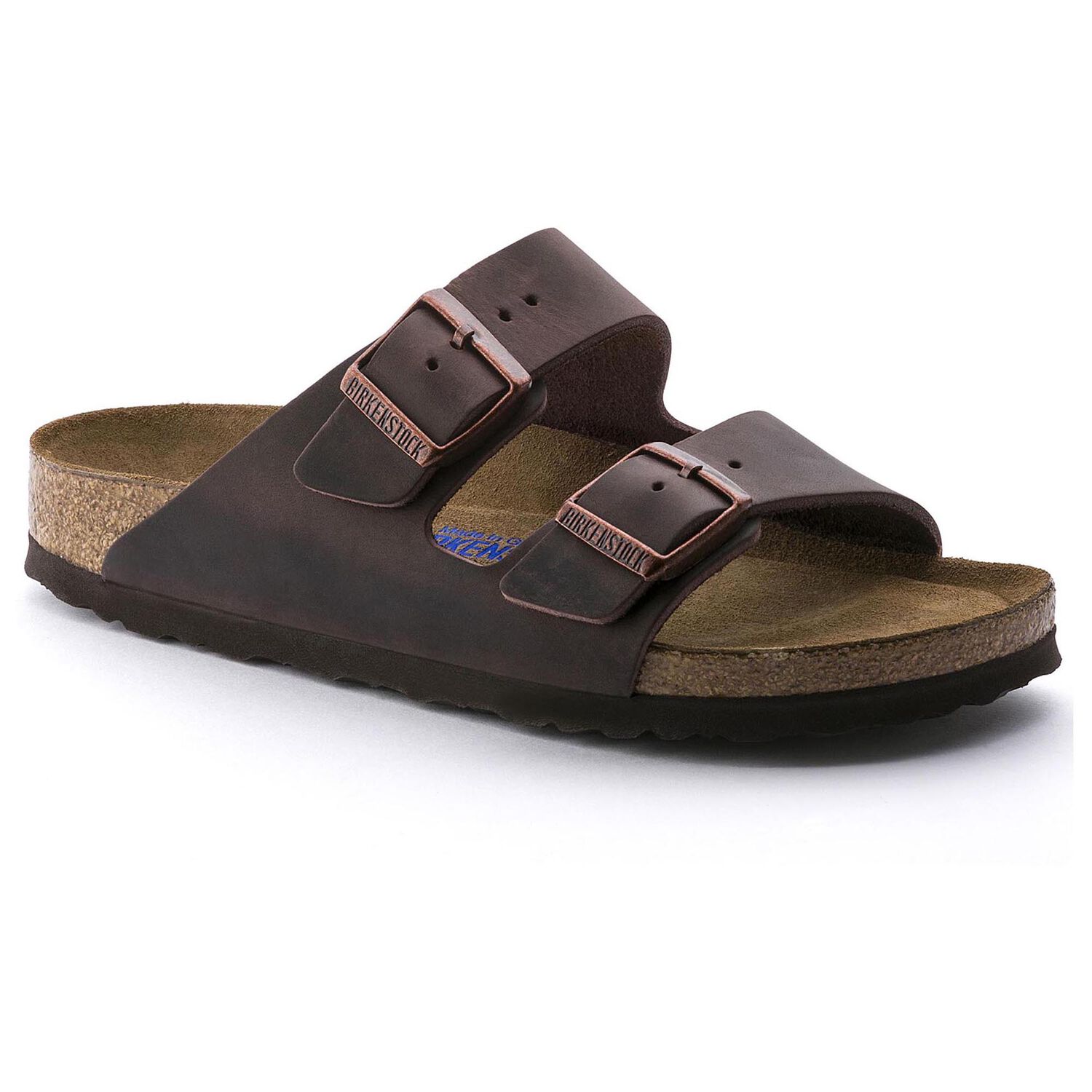 Arizona Soft Footbed Oiled Leather  Habana