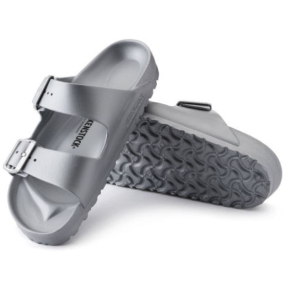 Birketthhnstock Arizona Essentials EVA Metallic Silver