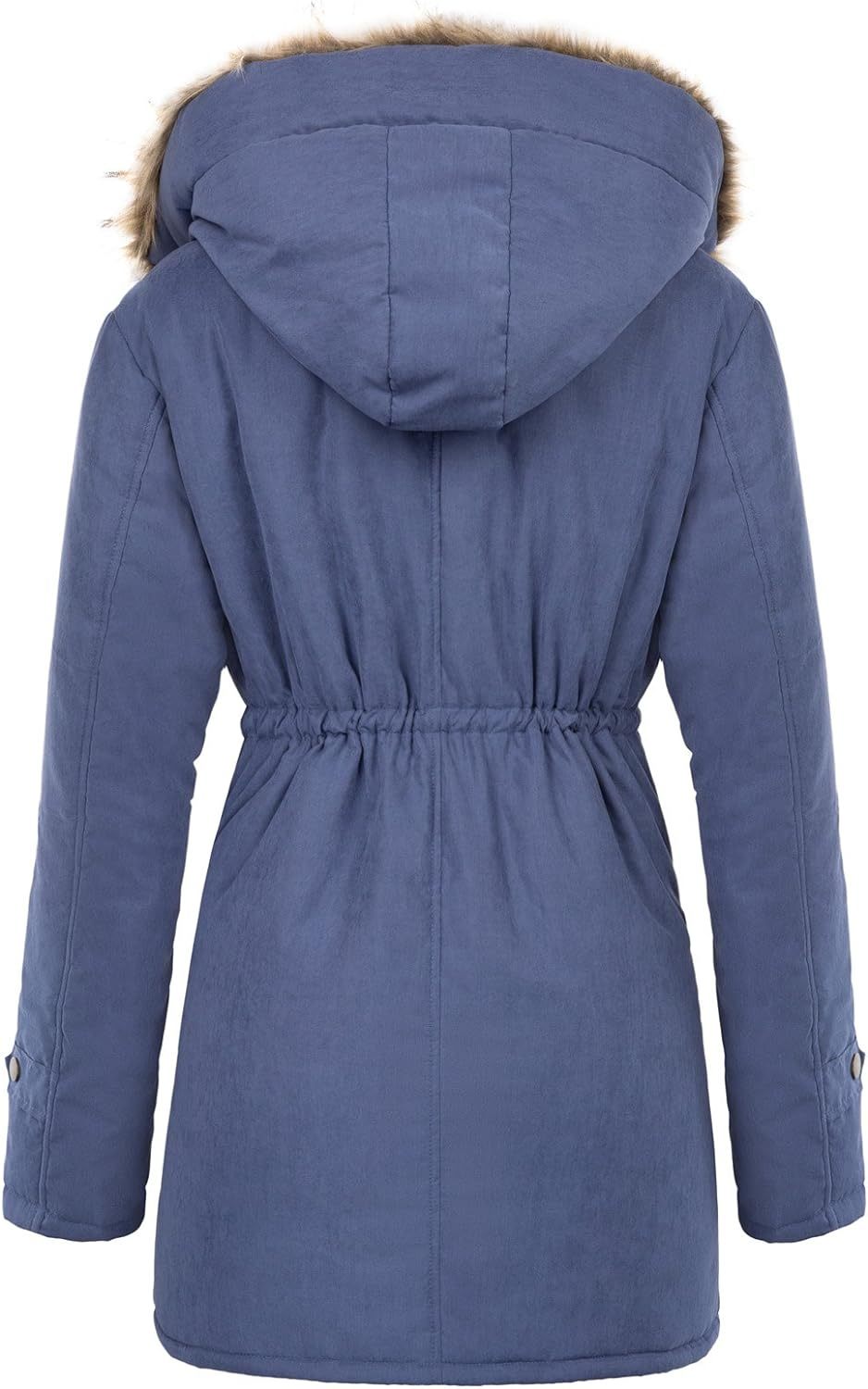 Parka invernale da donna in lana