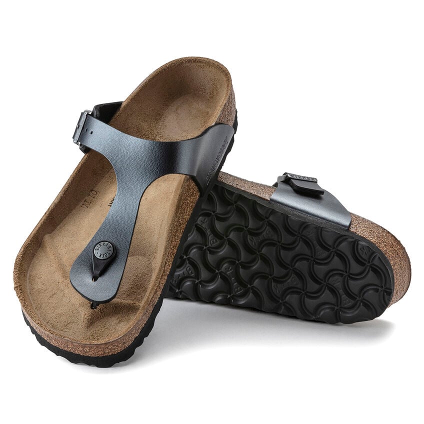 Birketthhnstock Gizeh Birko-Flor Metallic Black