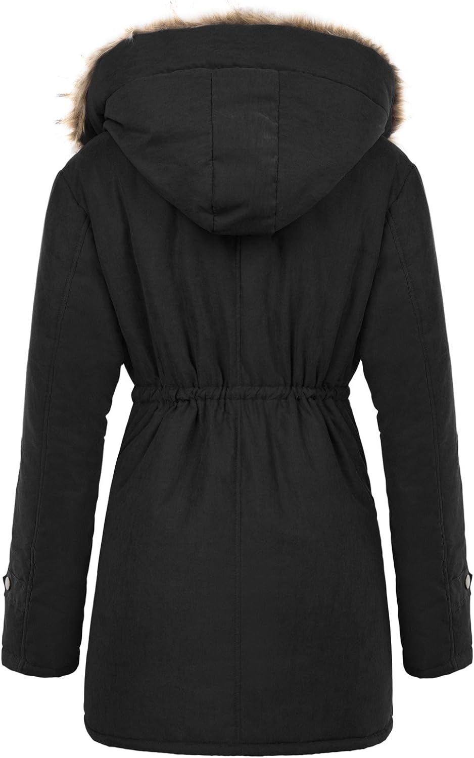 Parka invernale da donna in lana