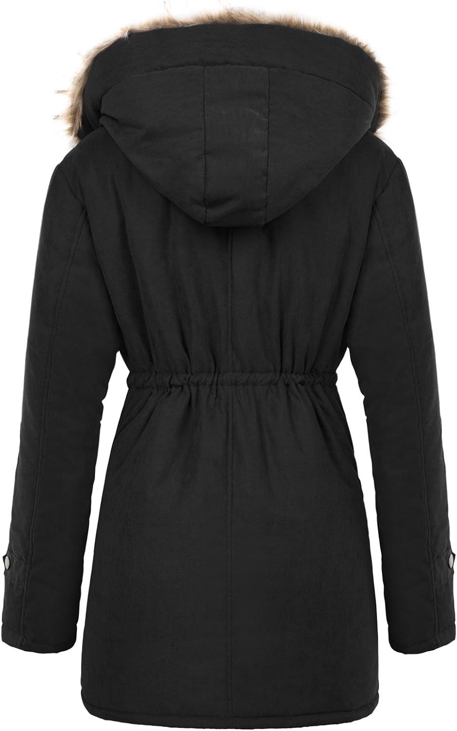 Parka invernale da donna in lana