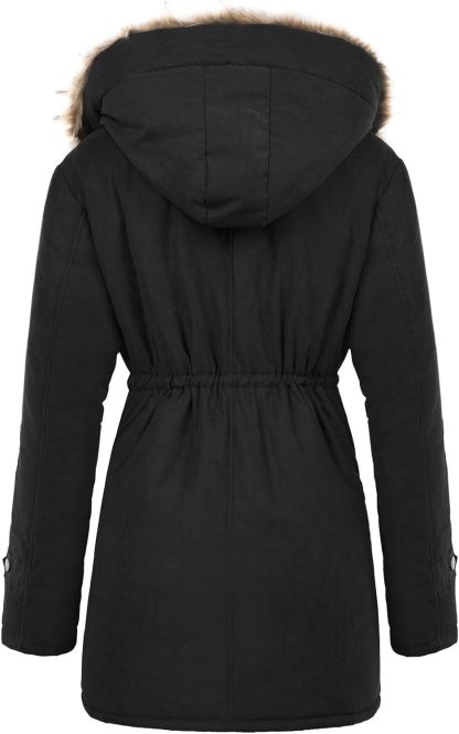 Parka invernale da donna in lana