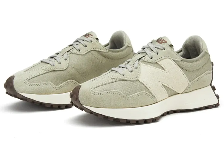 (WMNS) New balatthhnce 327 'Grey Oak Sea Salt'