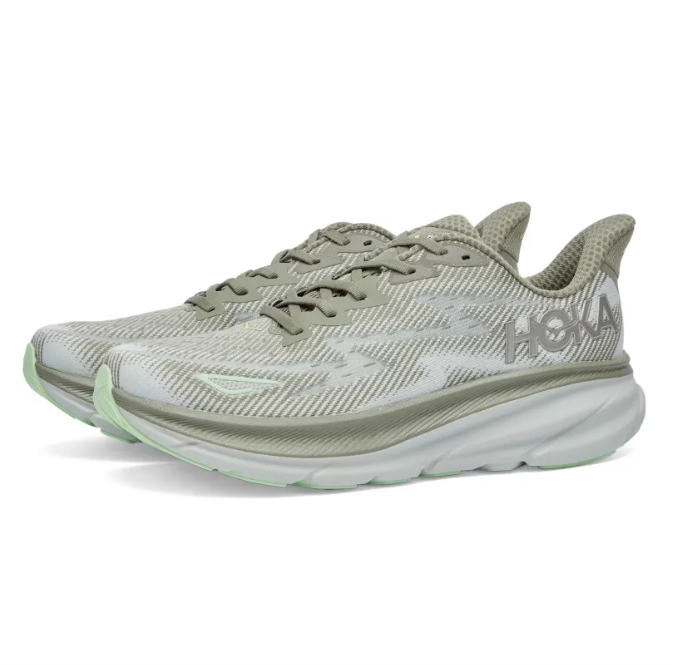 hoka ONE ONE Clifton 9 'Olive Haze Mercury' 1127895-OHMR