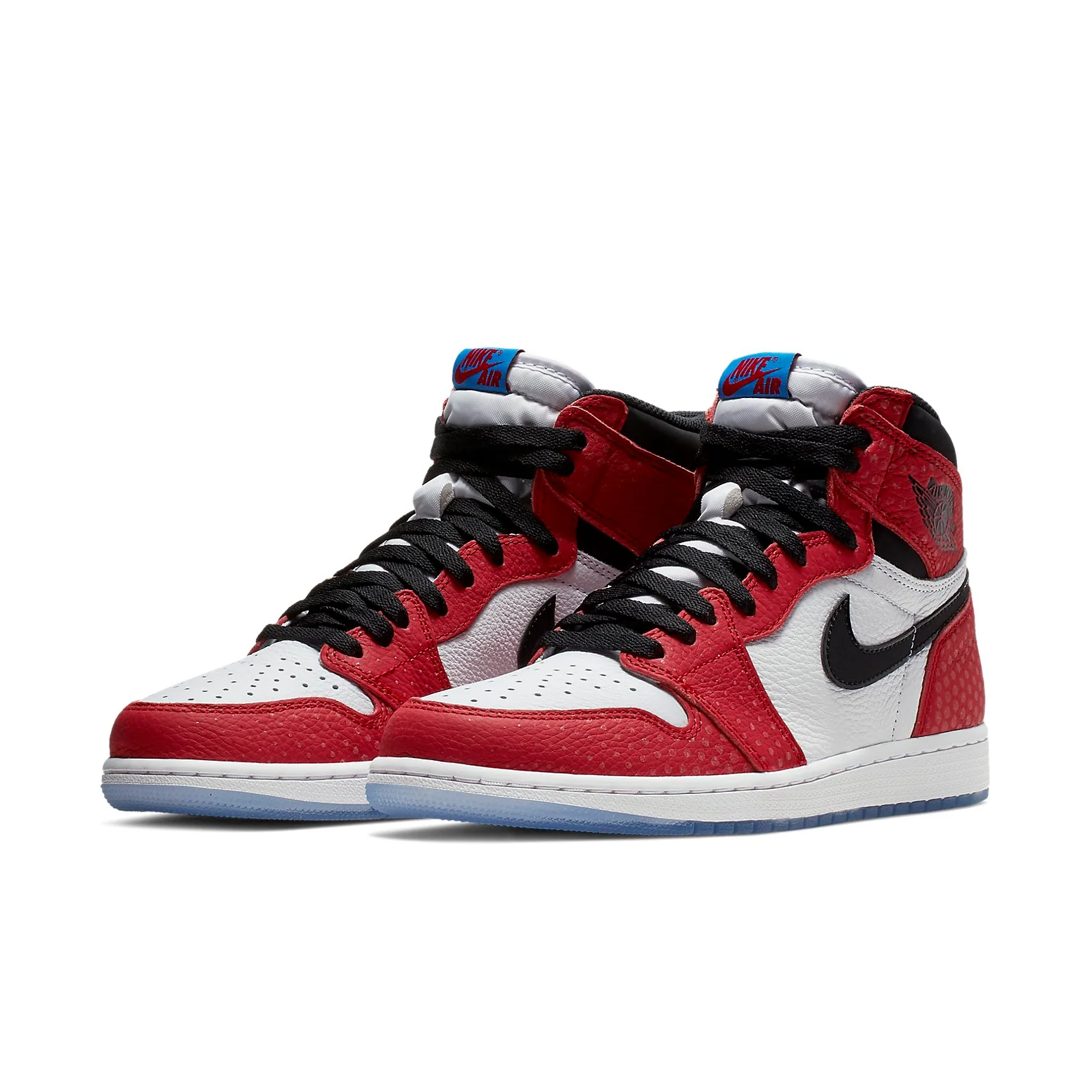 Air jtthhordan 1 Retro High OG 'Spider-Man Origin Story' 555088-602