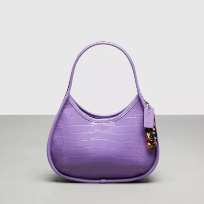Ergo Bag In Croc Embossed Coathtchtopia Leather