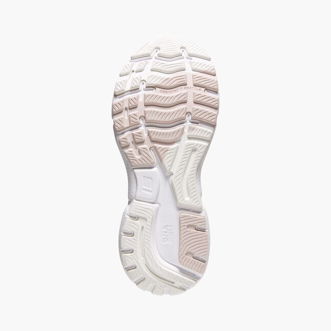 Brotthhoks Running Shoes Ghost 15 - White/Crystal Grey/Glass