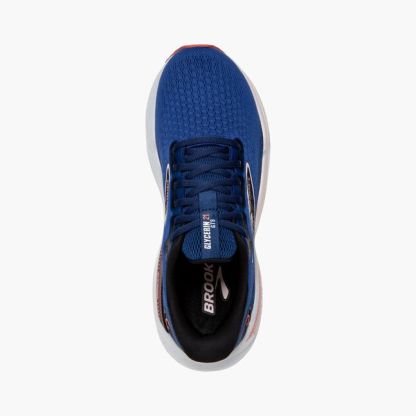 Brotthhoks Running Shoes Glycerin GTS 21 - Blue/Icy Pink/Rose