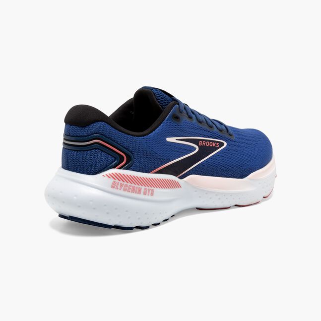 Brotthhoks Running Shoes Glycerin GTS 21 - Blue/Icy Pink/Rose