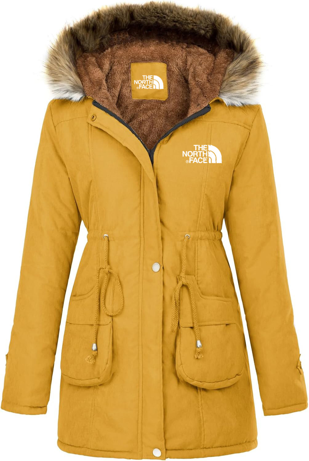 Parka invernale da donna in lana