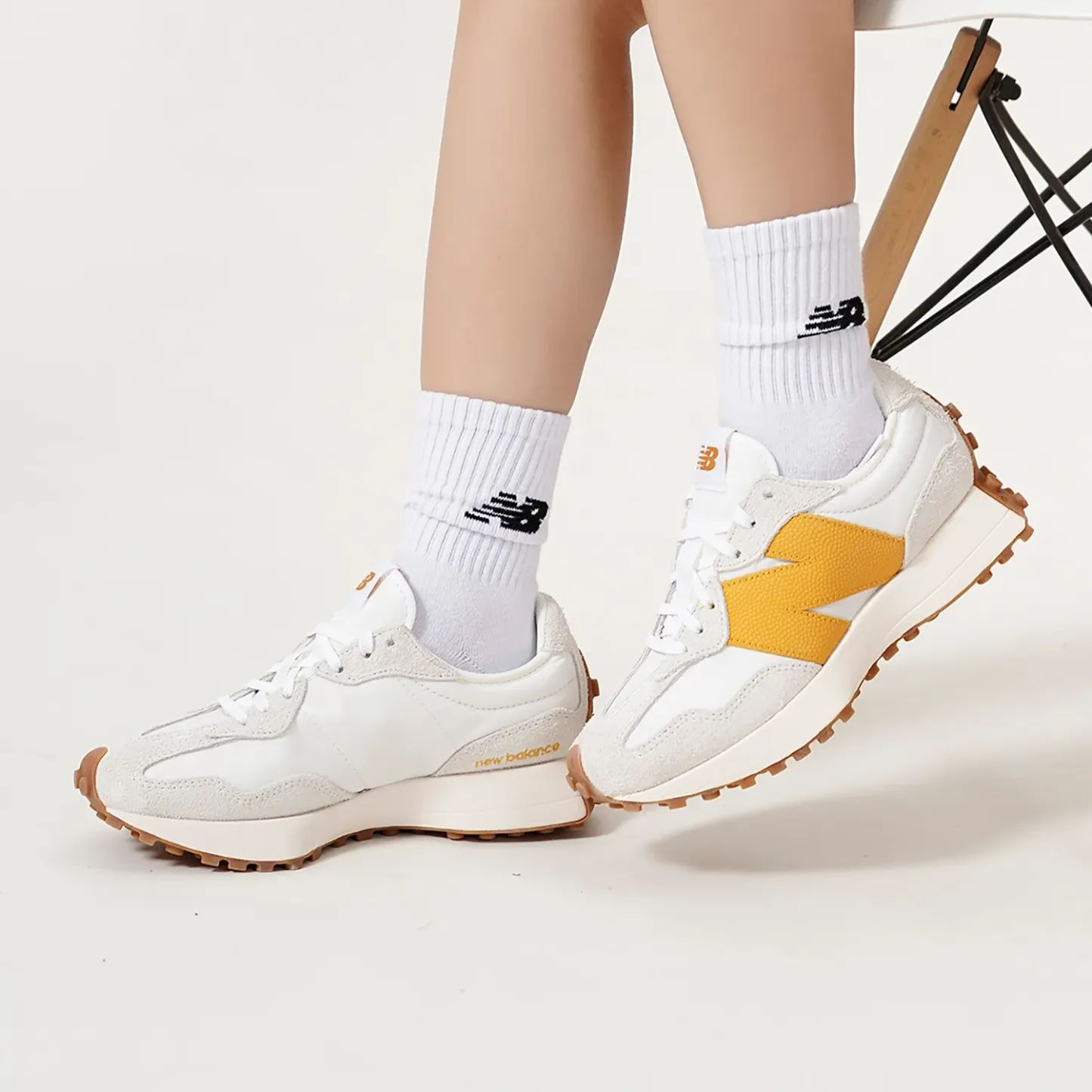 (WMNS) New balatthhnce 327 'Sea Salt Golden Hour'