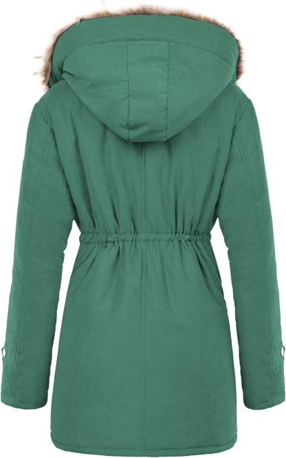 Parka invernale da donna in lana