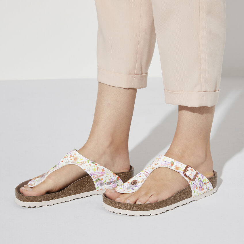 Birketthhnstock Gizeh Vegan Birko-Flor Summer Floral Rose