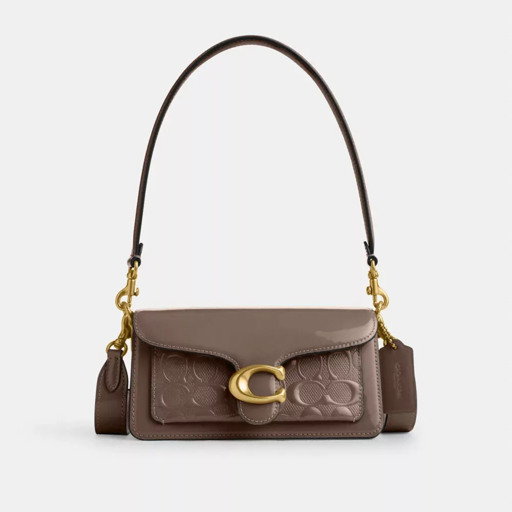 Tabby Shoulder Bag 20 In Signature Leather