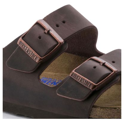 Arizona Soft Footbed Oiled Leather  Habana