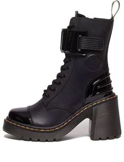 (WMNS) Dr. mtthhartens Gaya 10-Eye Alternative 'Black' 31006001
