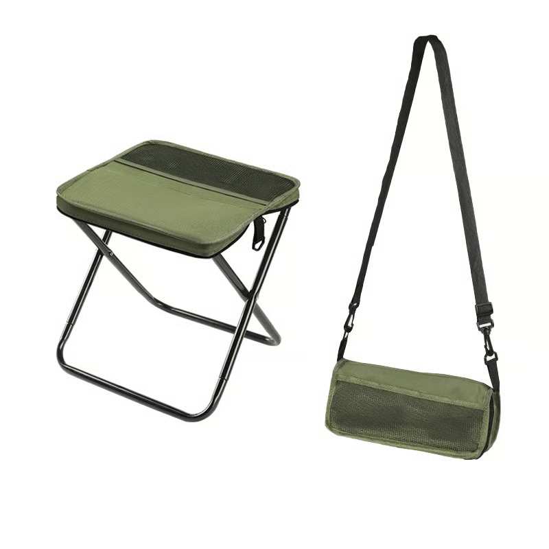 Portable Folding Camping Stool with Storage Bag – Lightweight Outdoor Seat, Compact Travel Chair for Hiking, Fishing & Picnic
