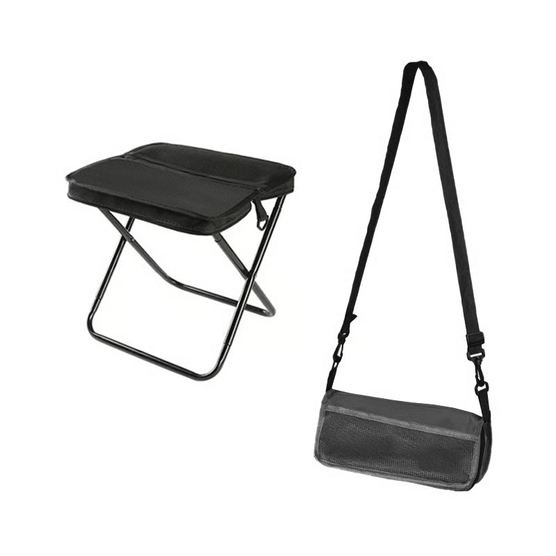 Portable Folding Camping Stool with Storage Bag – Lightweight Outdoor Seat, Compact Travel Chair for Hiking, Fishing & Picnic