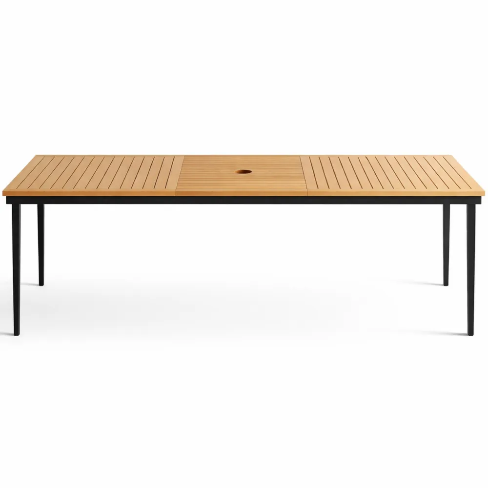 Table de Jardin en Bois d'Acacia pour 8 Personnes-Furnispaceco