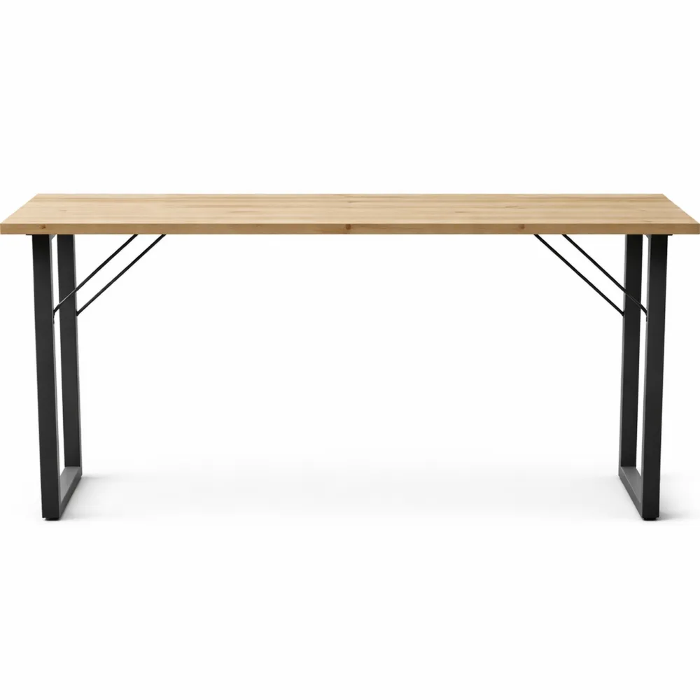 Table de Jardin Rectangulaire avec Trou de Parasol, 6 Personnes-Furnispaceco