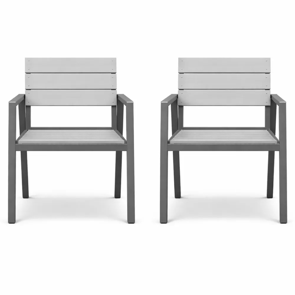 Chaise en Aluminium pour Extérieur, Résistante et Facile à Nettoyer-Furnispaceco