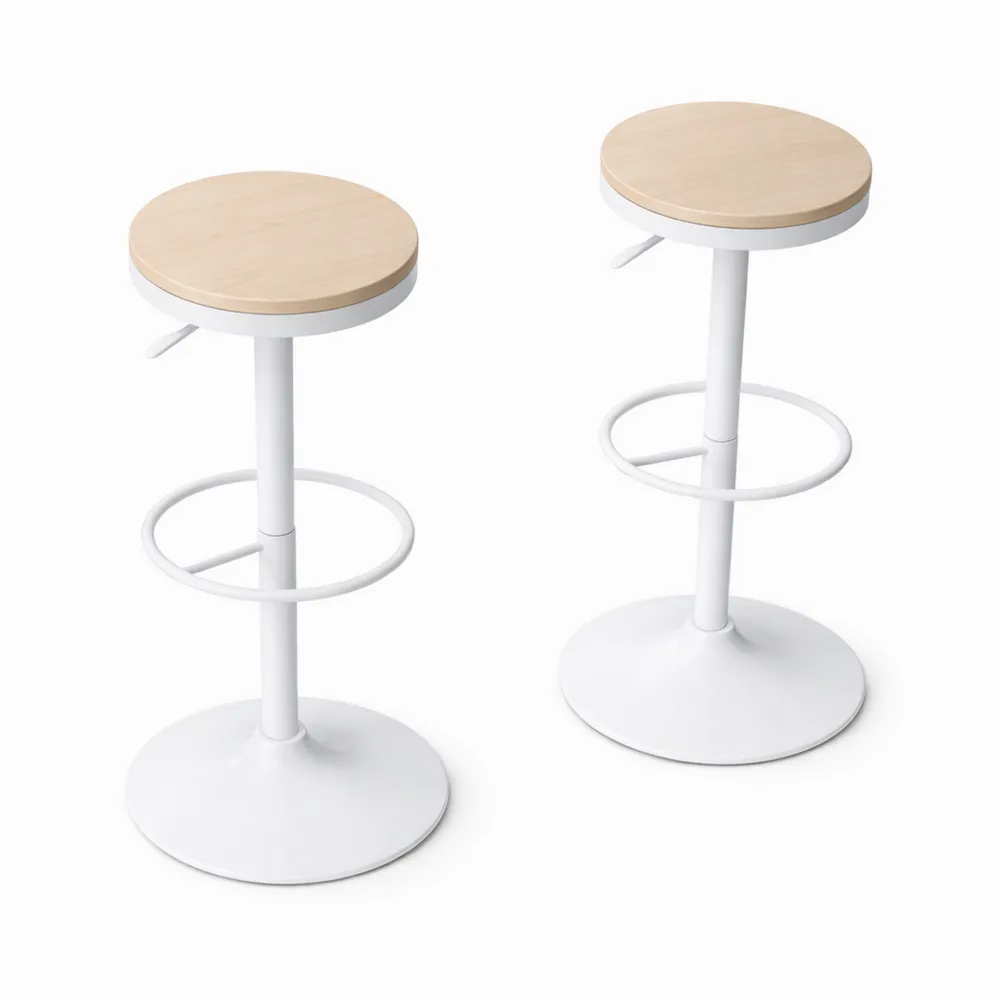 Tabourets de bar modernes réglables avec repose-pieds-Homecraftedco