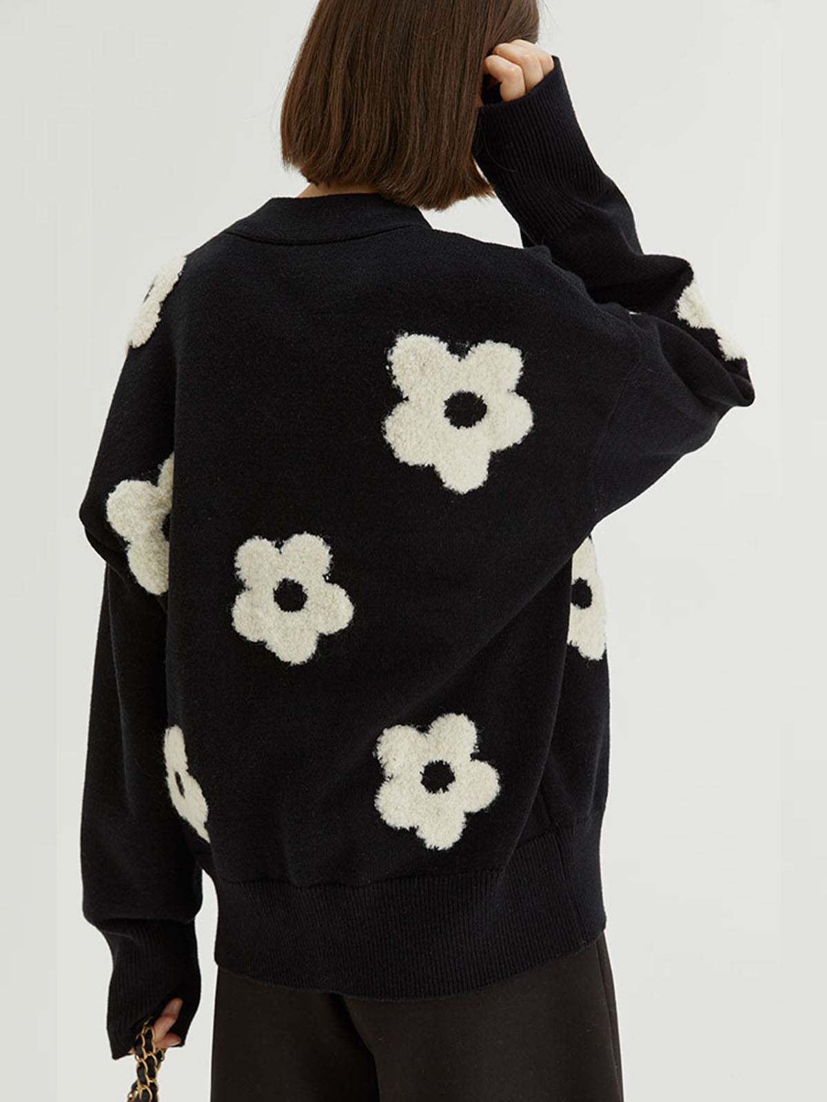 Floral Cardigan-Chicvia