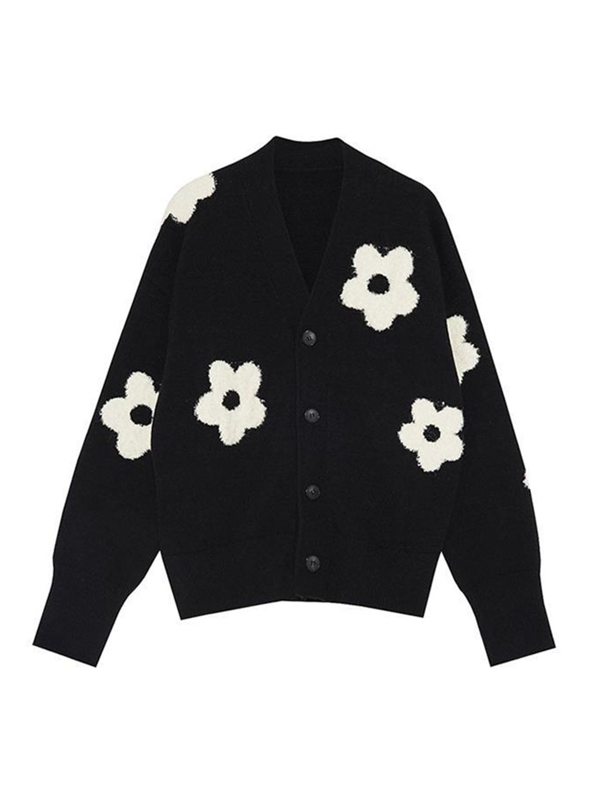Floral Cardigan-Chicvia
