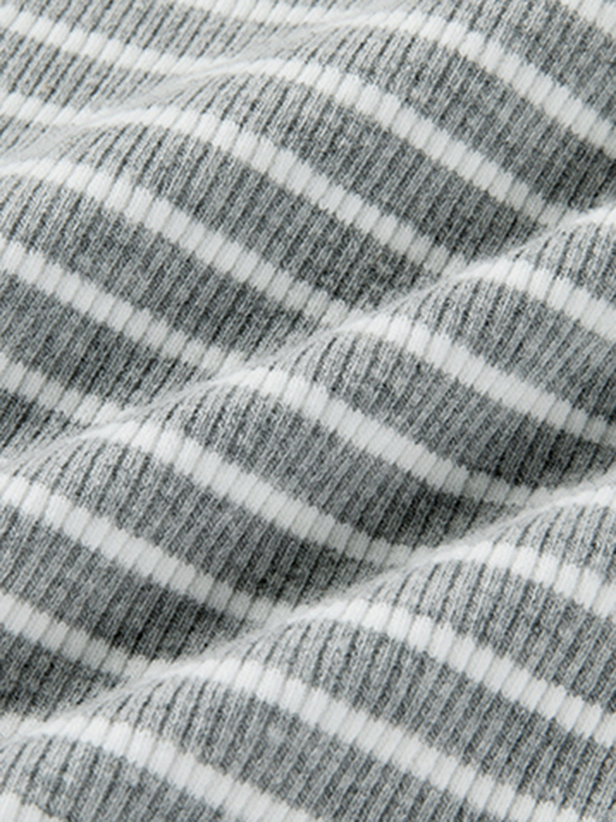 Open Back Stripe Long Sleeve Bodysuit-Chicvia