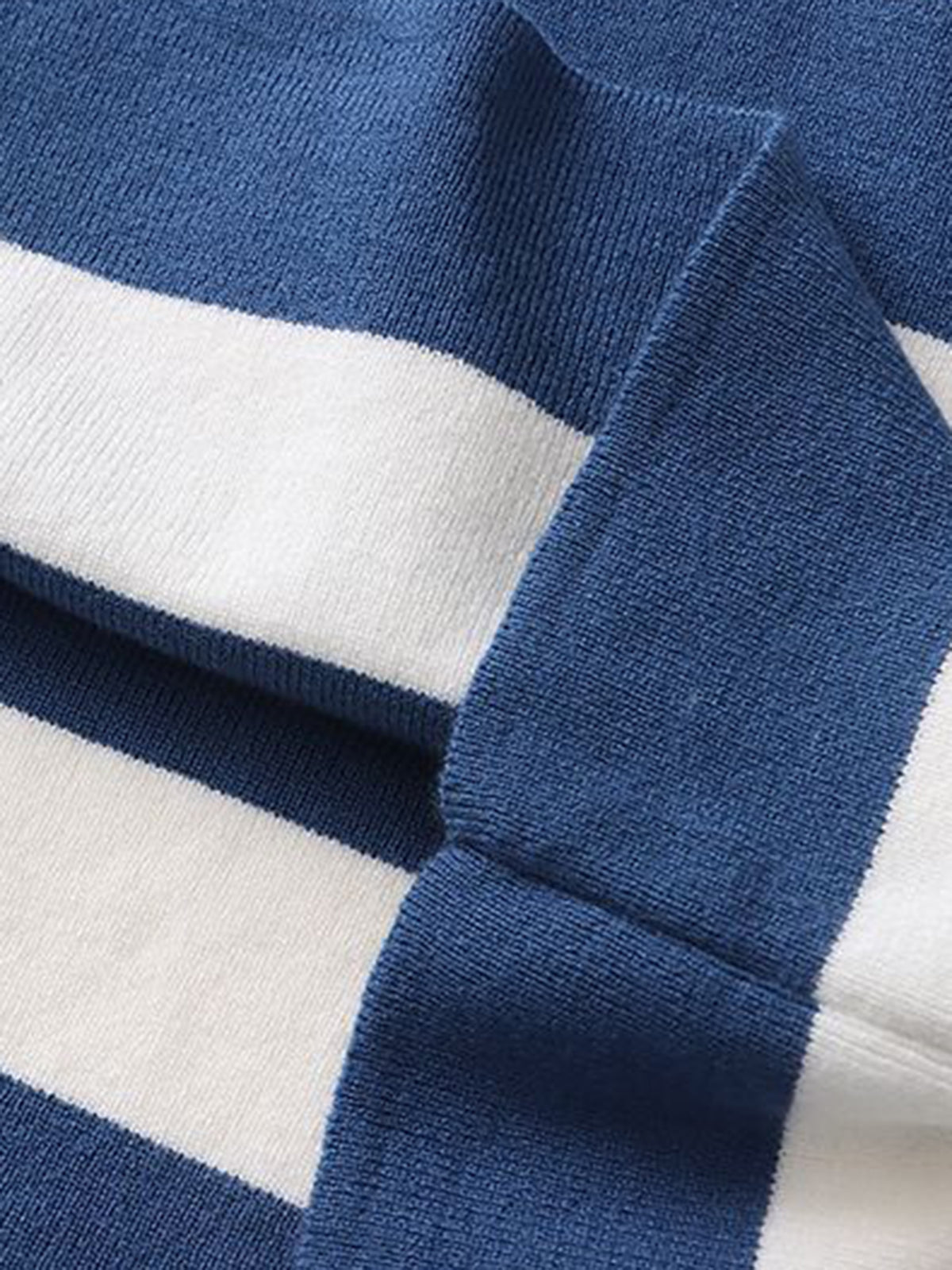 Coastal Air Stripe Short Dress-Chicvia