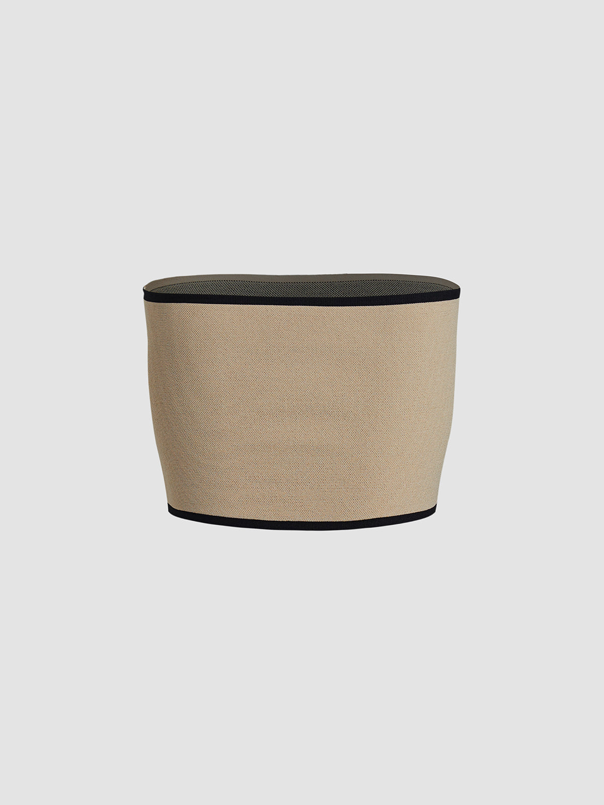 Letter Print Strapless Crop Tube Top-Chicvia