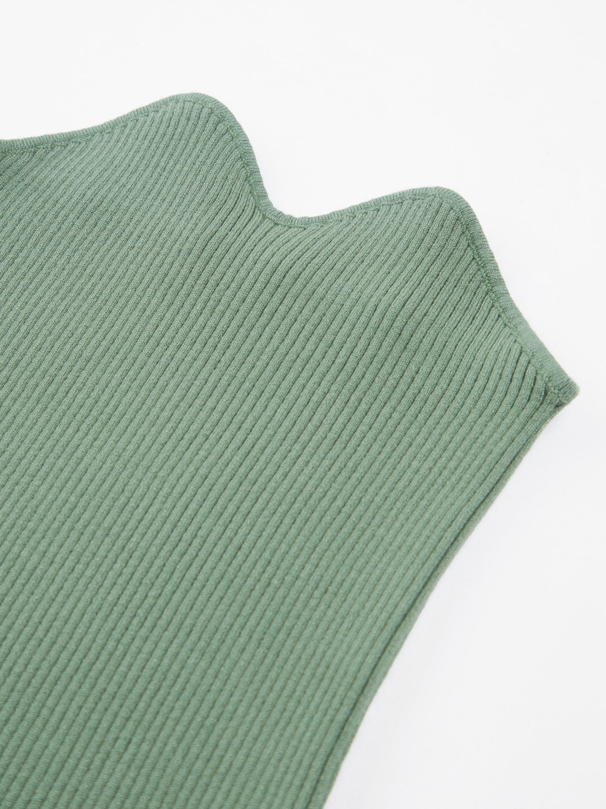 Leisure Ribbed Sweetheart Strapeless Tube Top-Chicvia