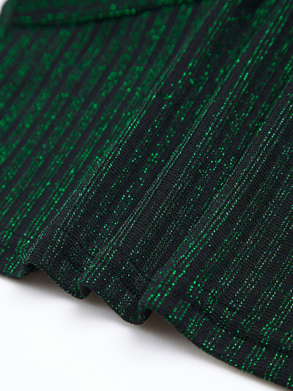 Glitter Sweetheart Tube Crop Top-Chicvia