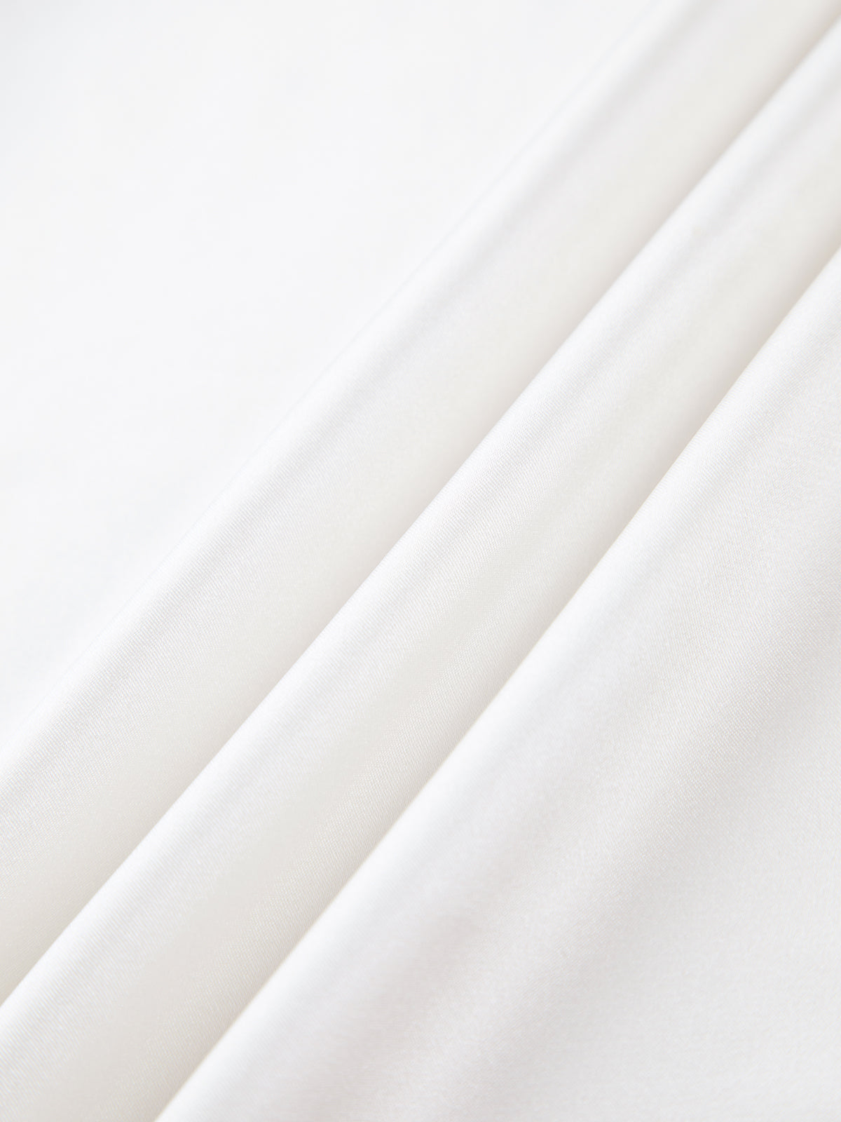 Lace Trim Satin Skirt Set-Chicvia