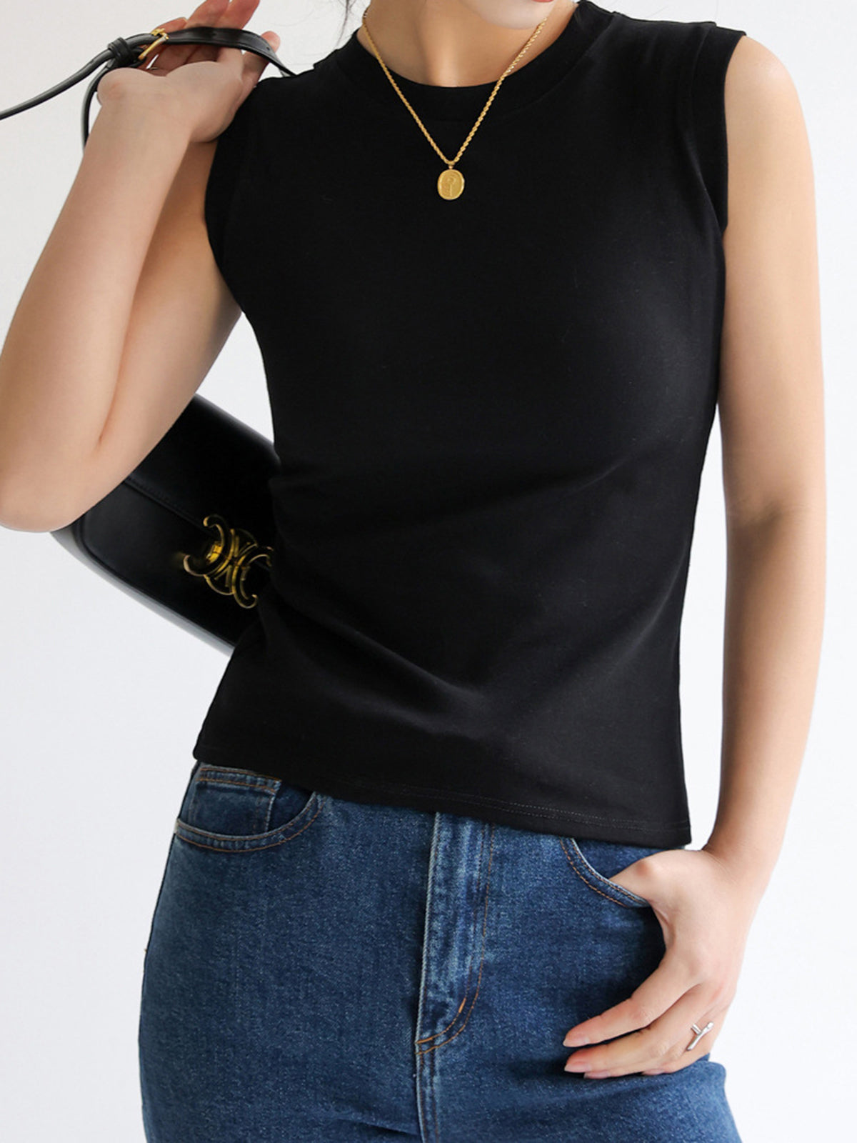 Everyday Cotton Tank Top-Chicvia