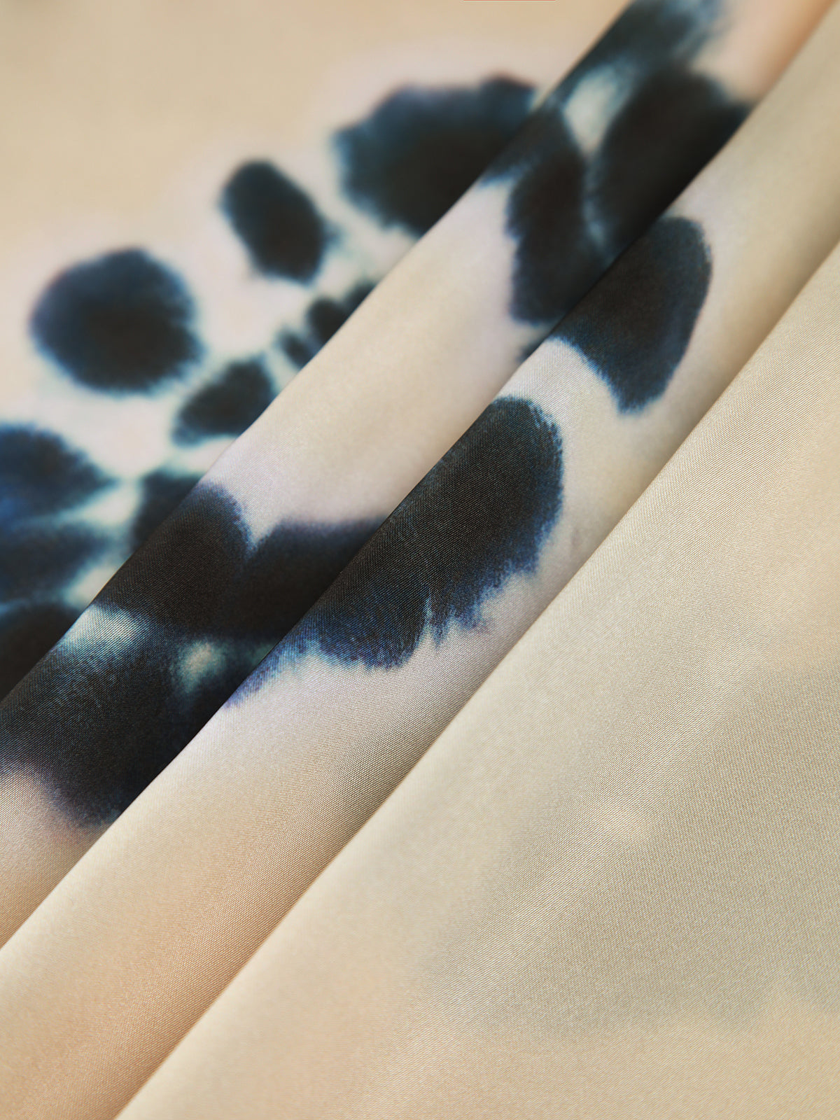 Ink Ripple Leisure Long Dress-Chicvia