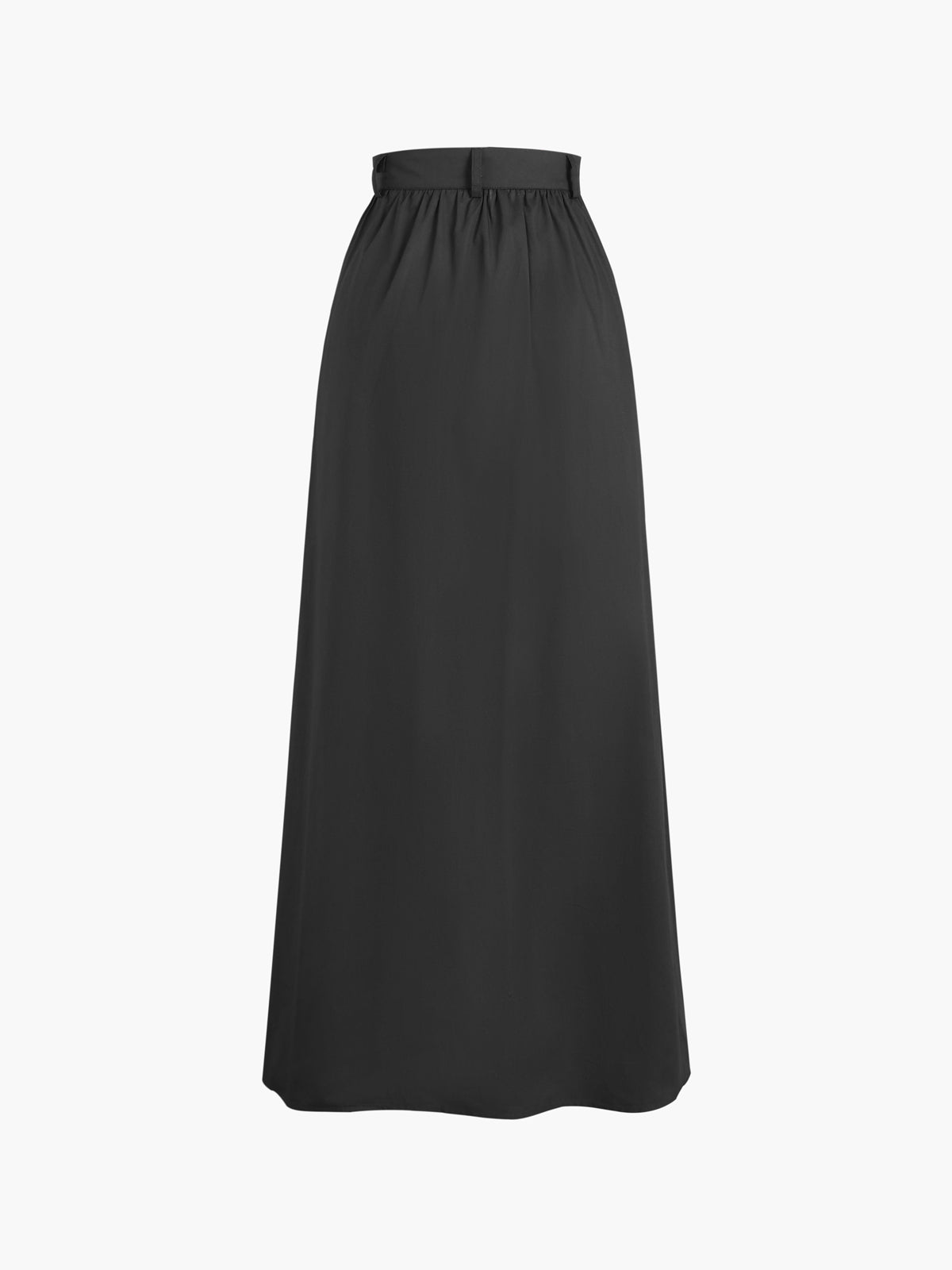 Oversized Street Vibe Maxi Skirt-Chicvia
