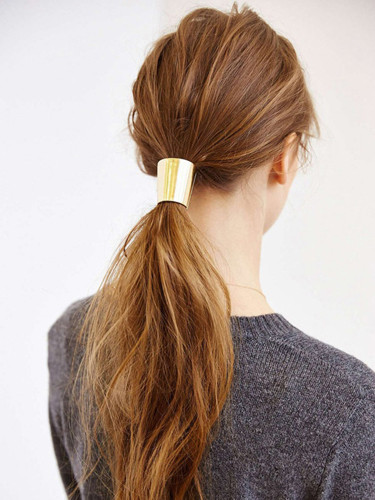 Metallic Hair Tie-Chicvia