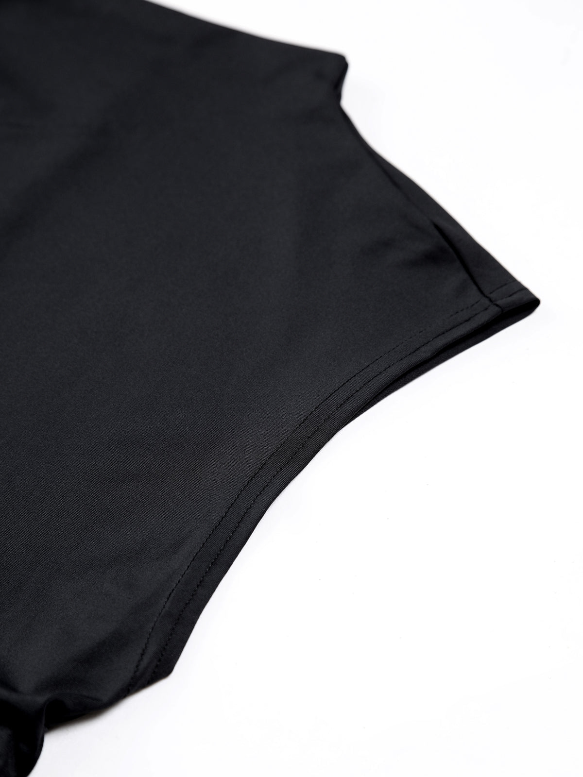 Cap Sleeve Ruched Crop Top-Chicvia