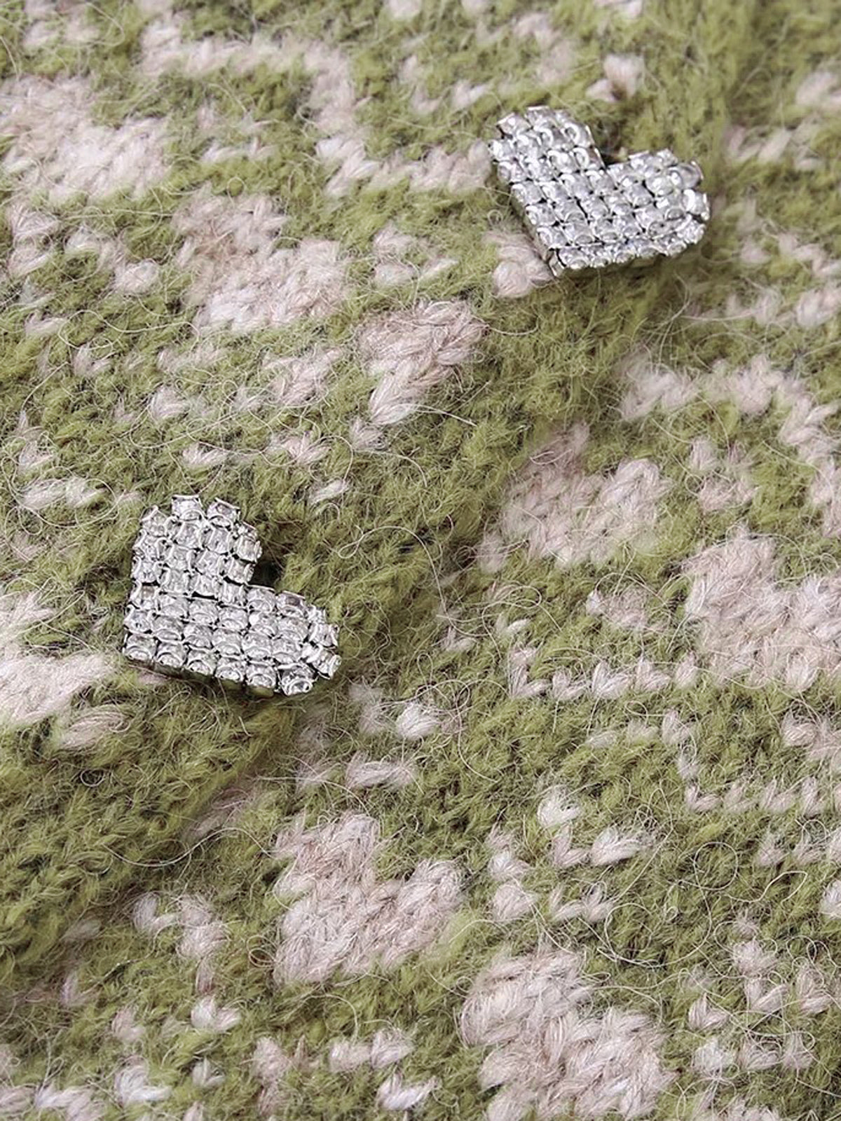 Cross My Heart Button Down Knit Vest-Chicvia