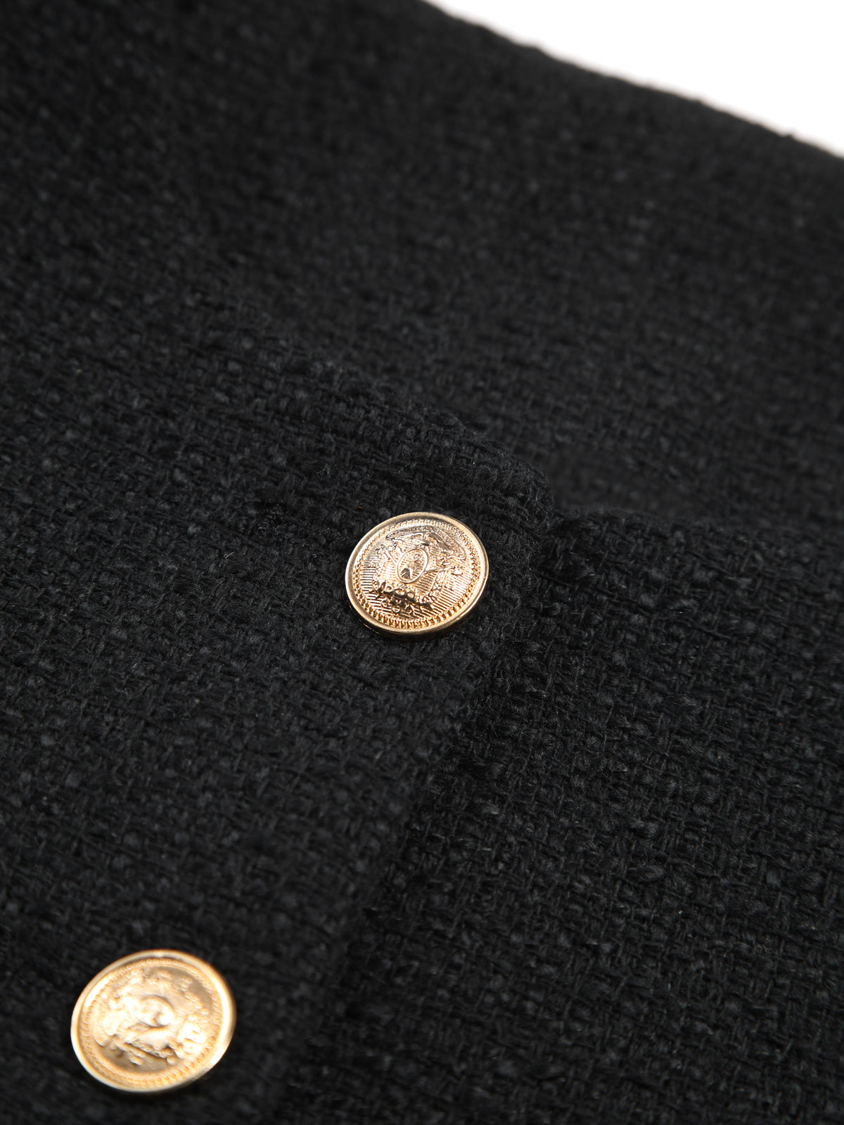 Old Money Aesthetics Tweed Jacket-Chicvia