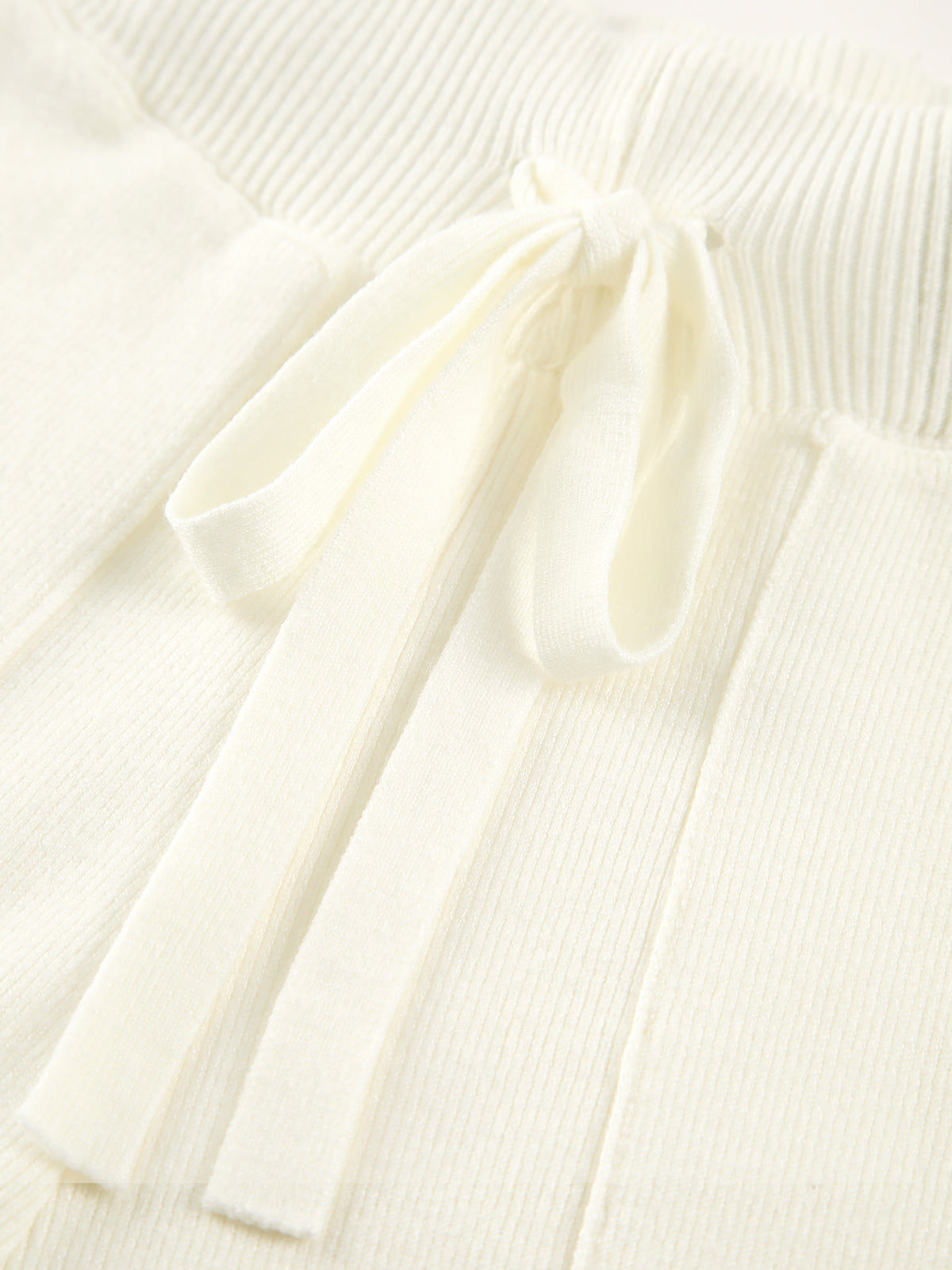 Live It Up Drawstring Knit Pants-Chicvia