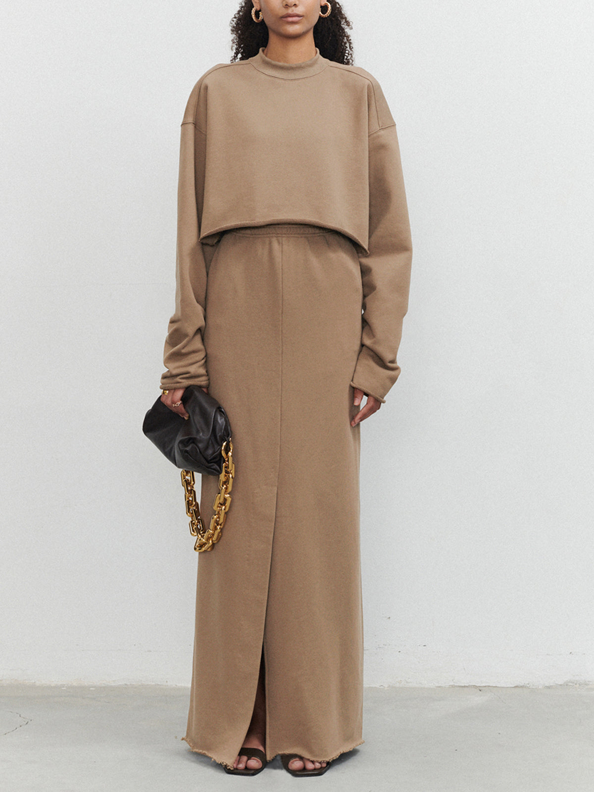 Live It Up Maxi Skirt-Chicvia