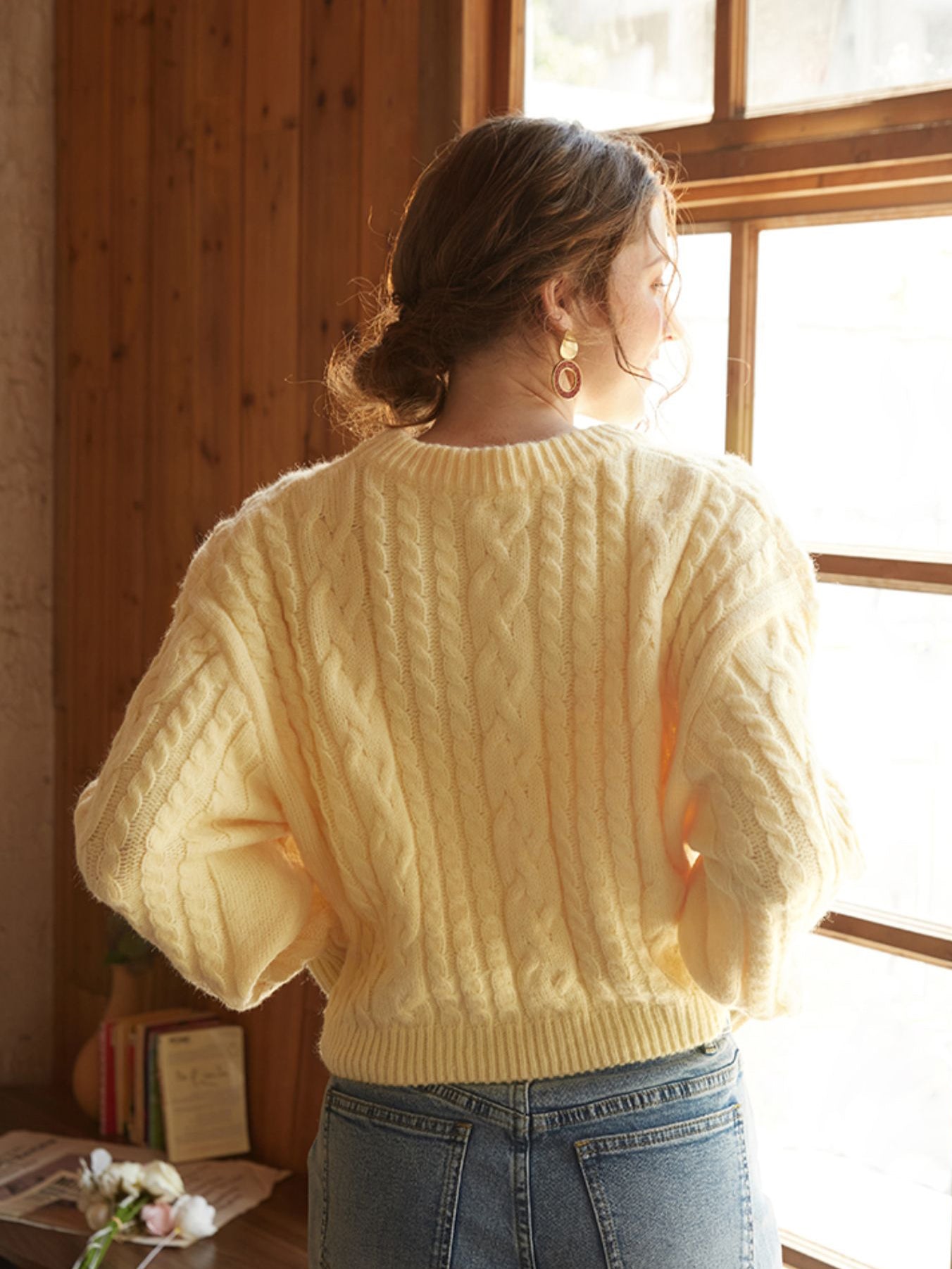 Limoncello Oversized Sweater-Chicvia