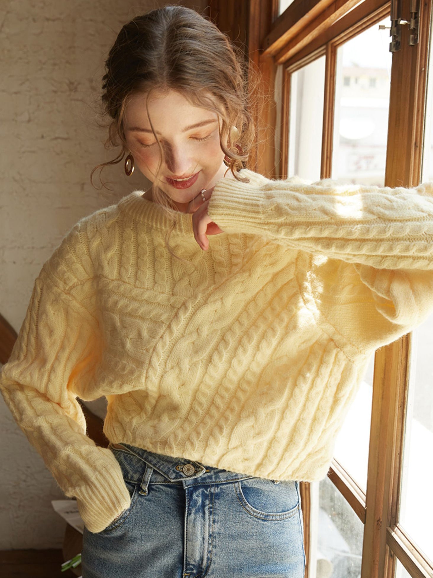 Limoncello Oversized Sweater-Chicvia