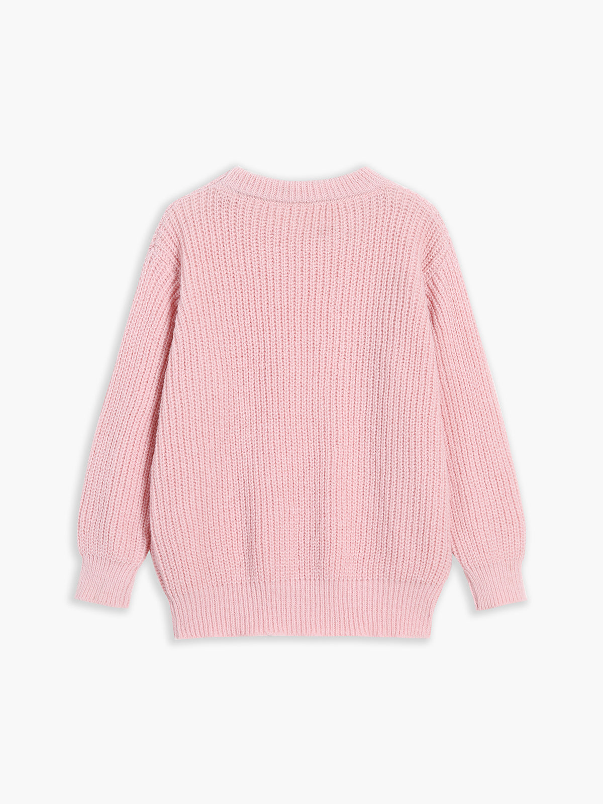 Curious Heart Oversized Sweater-Chicvia